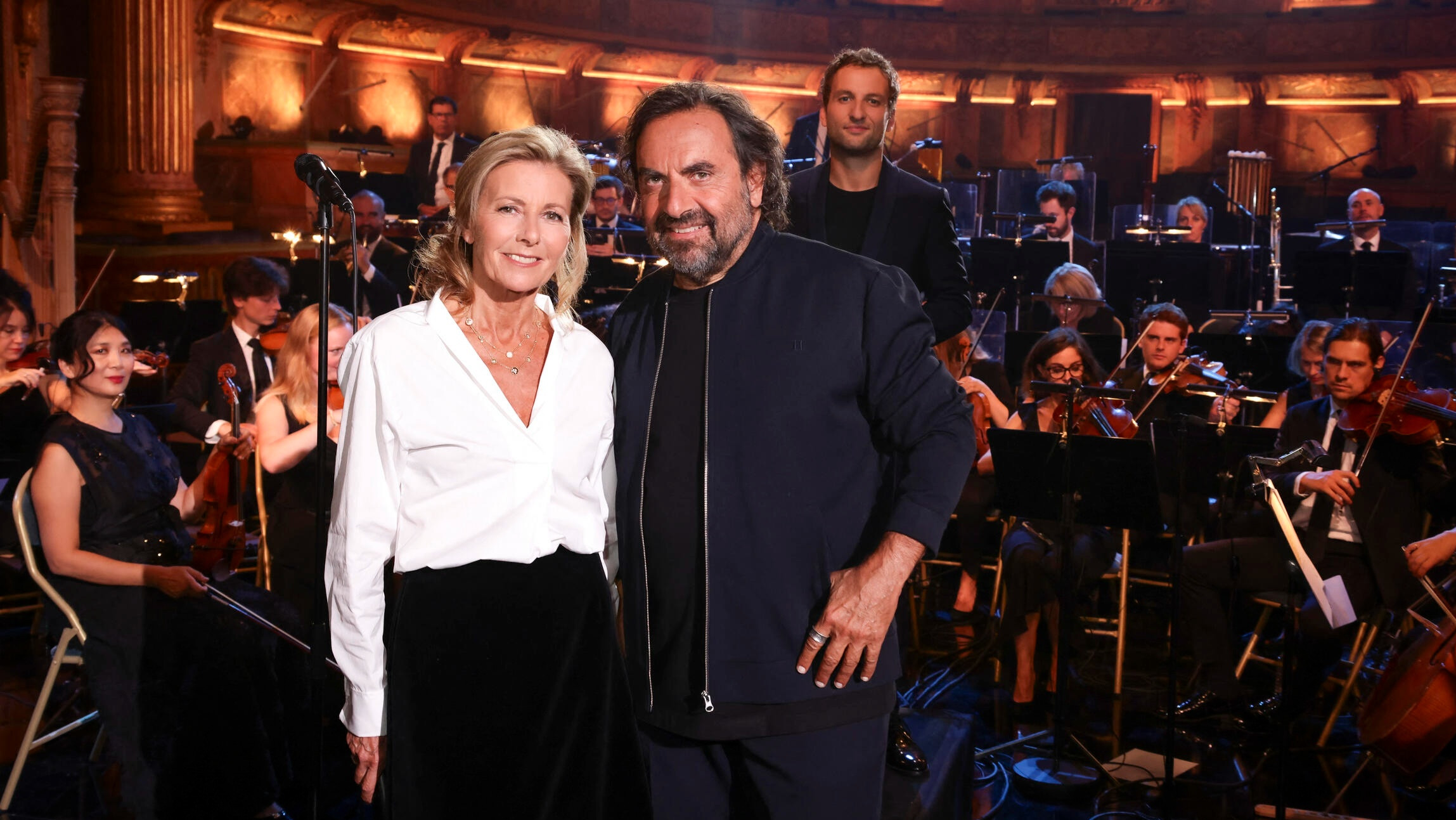 Claire Chazal  et André Manoukian